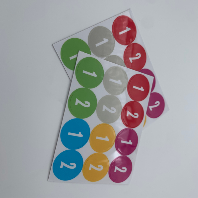 Silicone Education Stickers BSX2510-2
