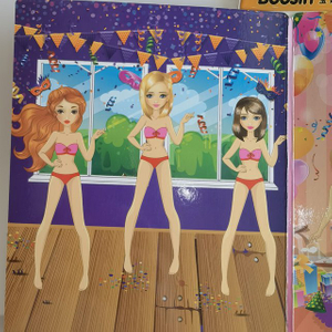 Sticker Book with Traceless Sticker Kit