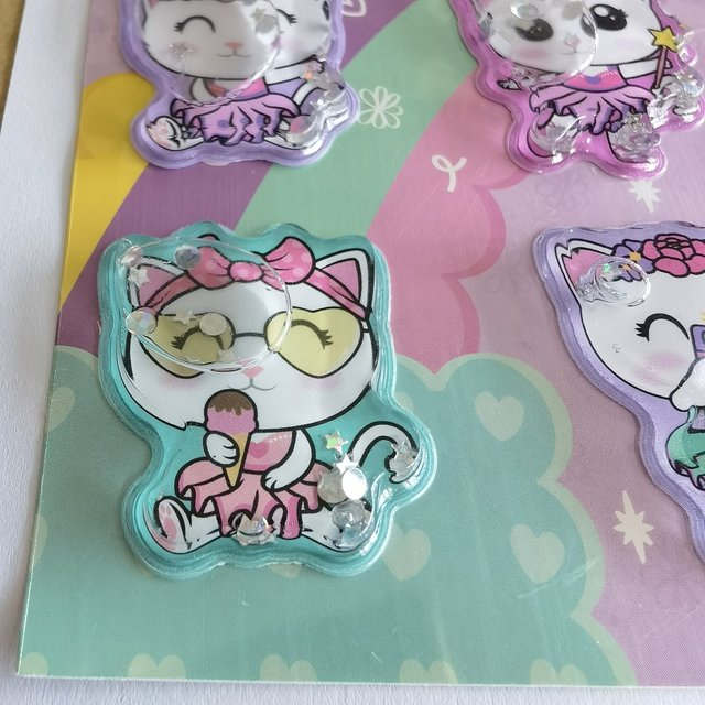 Water Shaking Sticker 