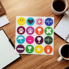 Silicone Education Stickers BSX2510-2