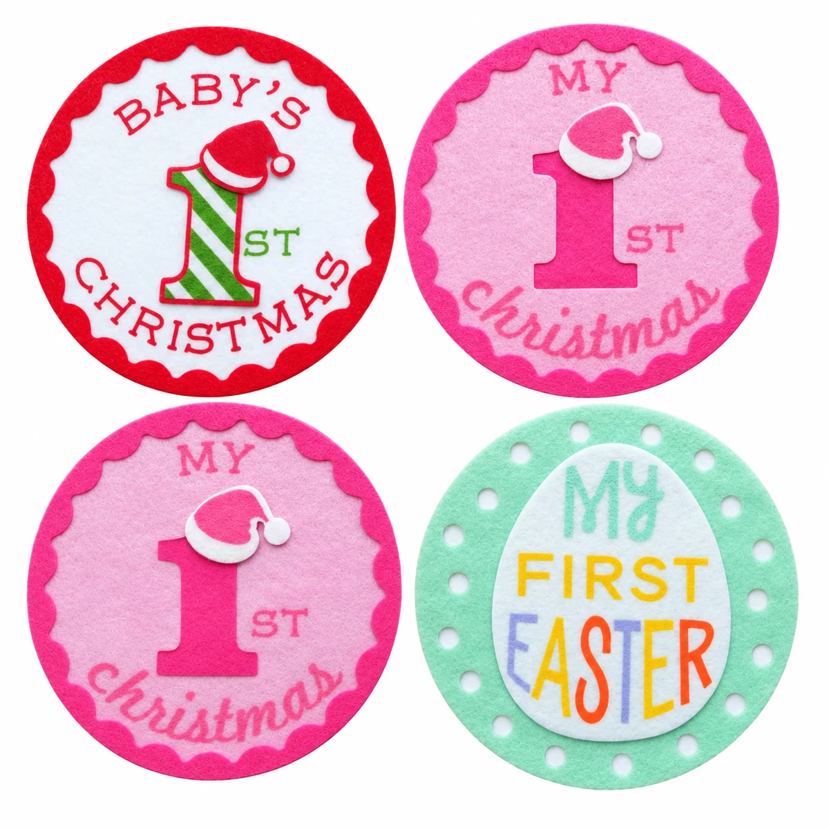 Custom Felt Sticker / Fabric Sticker Manufacturer