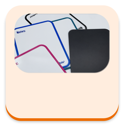 Magnetic whiteboard product sample by Boosin