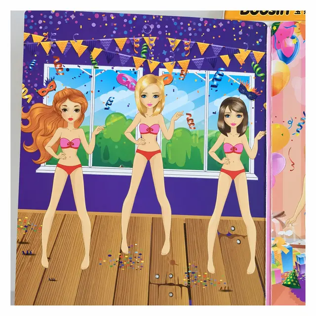 Sticker Book with Traceless Sticker Kit