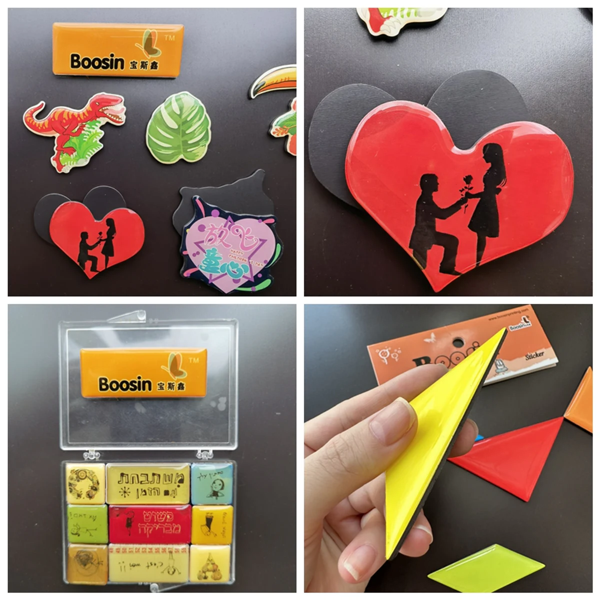 Custom Tangram (Epoxy Magnet Sticker) Manufacturer