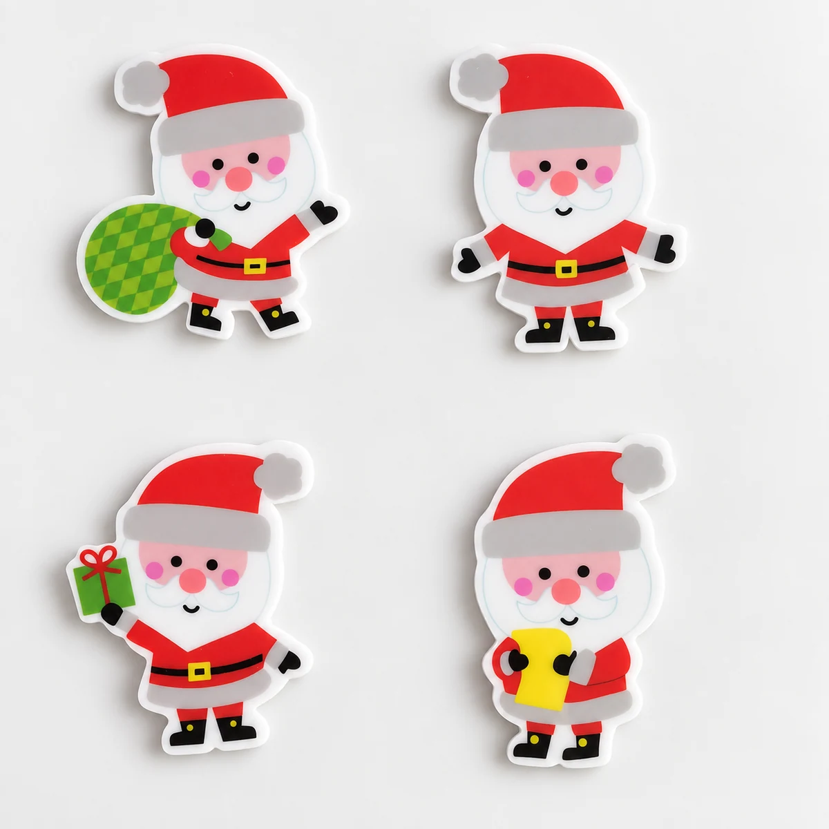 Custom reusable TPE Christmas sticker sets for OEM seasonal brand projects