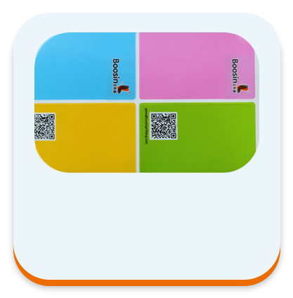 Magnetic whiteboard product by Boosin