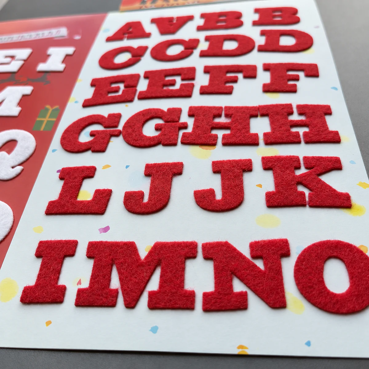 Custom Felt Sticker / Fabric Sticker Manufacturer