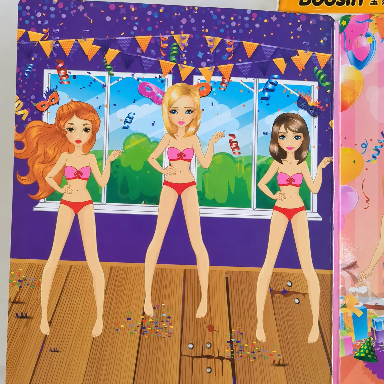Sticker Book with Traceless Sticker Kit